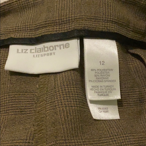 Liz Claiborne Houndstooth Dress Pants - Picture 5 of 5